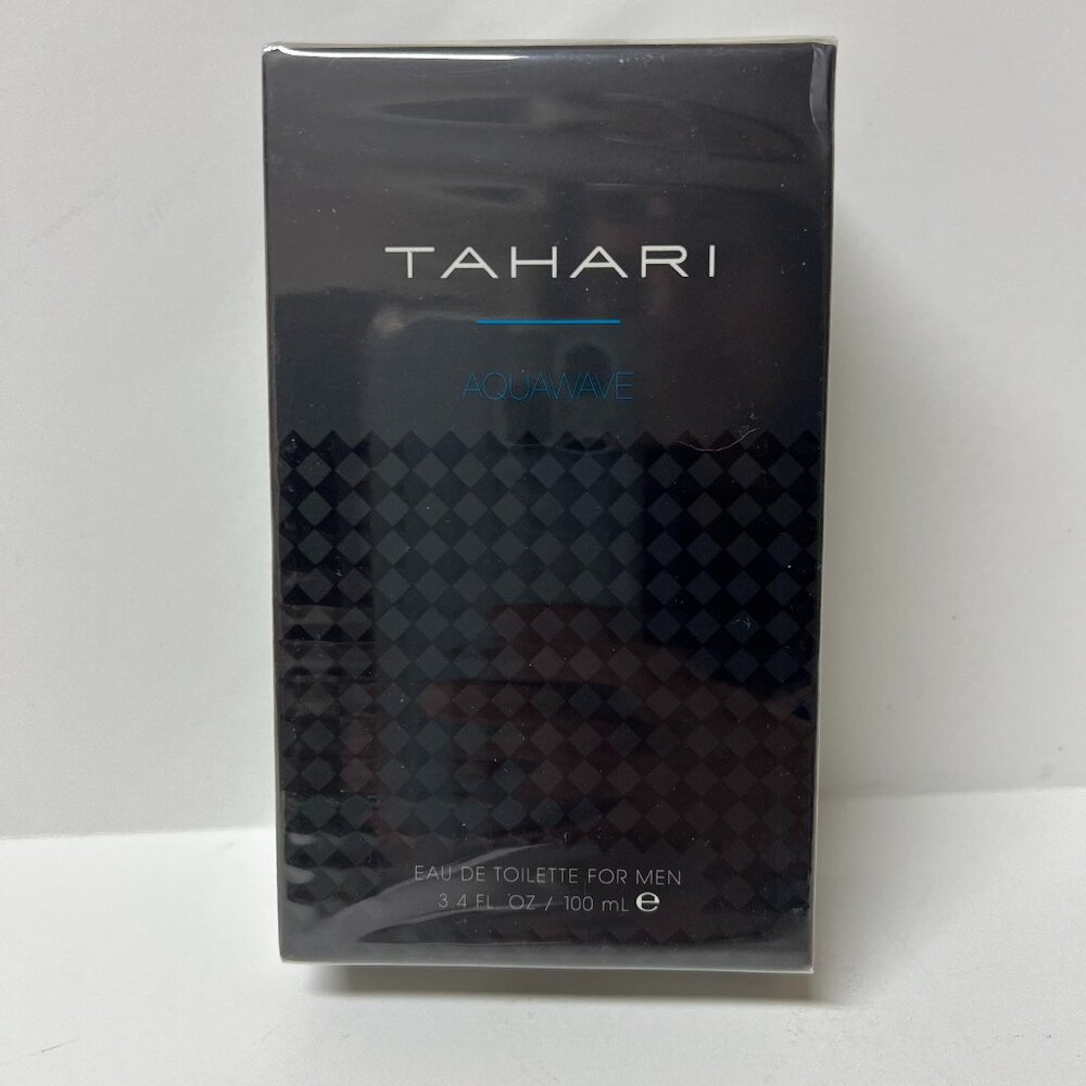 Men Cologne Aqua Wave By Tahari Eau de Toilette Cologne Spray 3.4oz New sealed